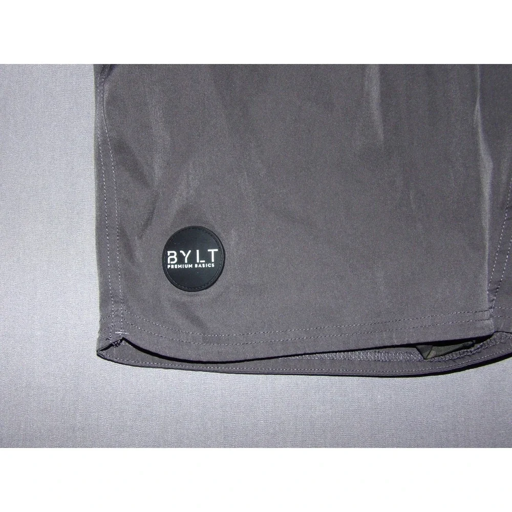 BYLT Draw String Gray Camo Lined 5